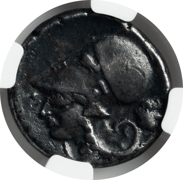 【Ch VF 4/5 3/5】紀元前4世紀 古代ギリシア コリントス スターテル銀貨(裏)