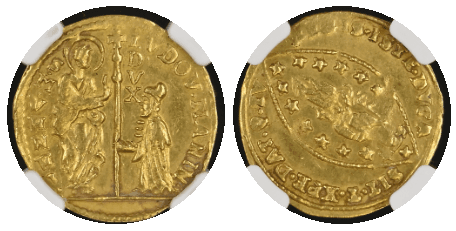 【MS61】1789年?97年 イタリア ヴェネツィア ルドヴィコ・マニン ゼッキーノ金貨
